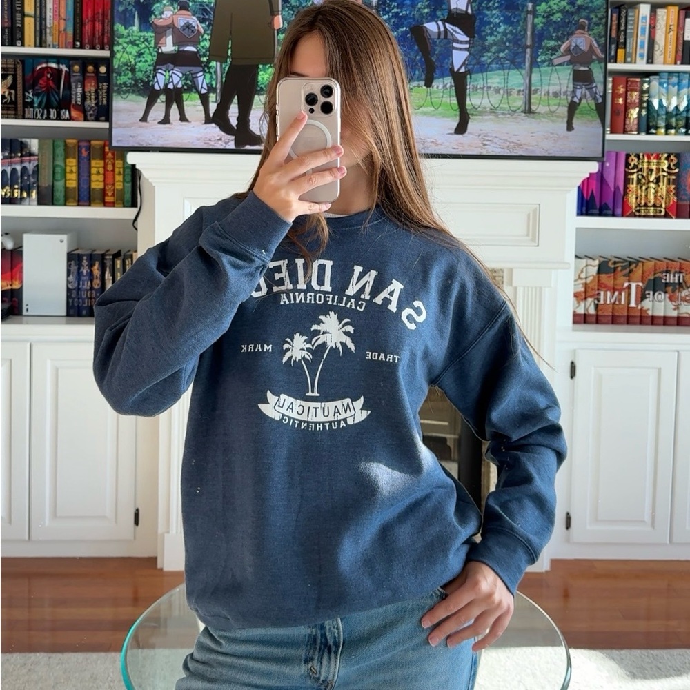 Nautical Blue Sweatshirt